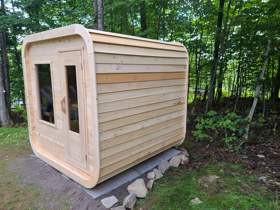 Dundalk LeisureCraft Luna Sauna CTC22LU Canadian Timber Collection