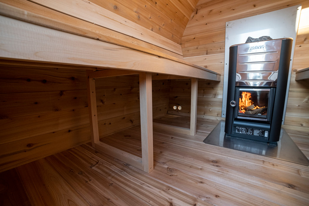 Dundalk LeisureCraft MiniPOD Sauna CTC77ME Canadian Timber Collection