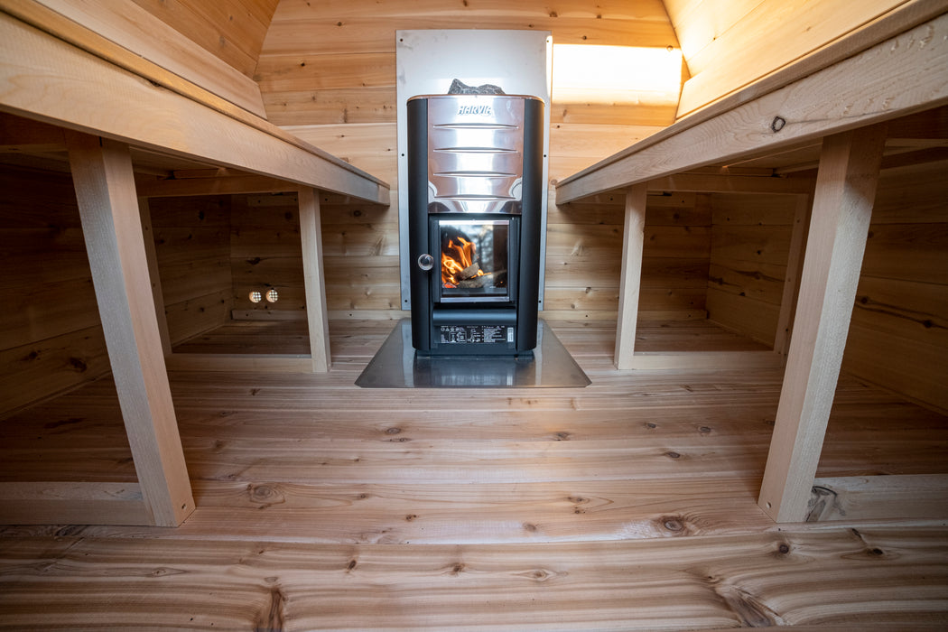 Dundalk LeisureCraft MiniPOD Sauna CTC77ME Canadian Timber Collection