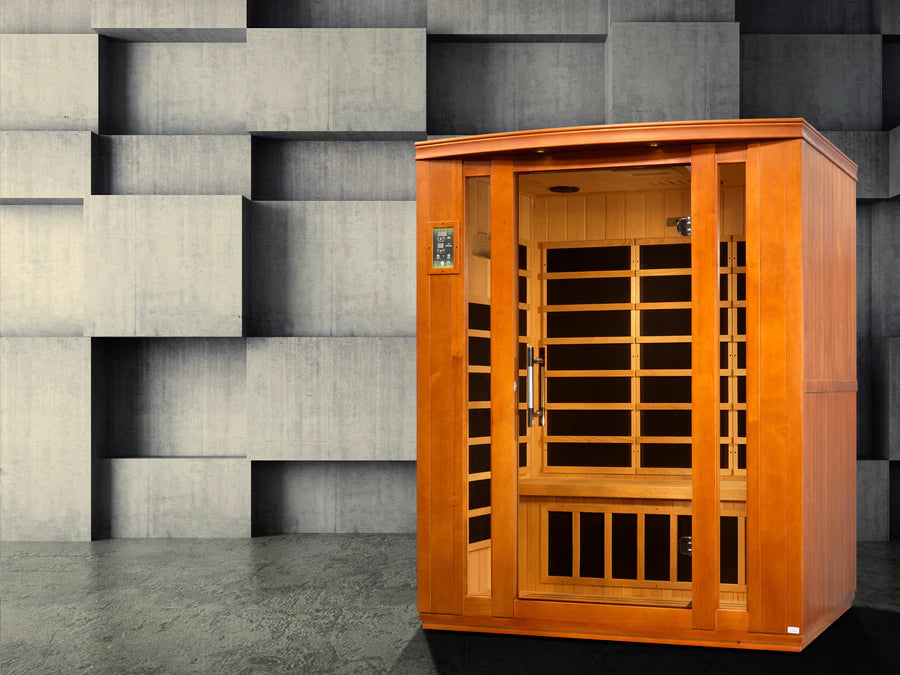 Dynamic Low DYN-6306-02 EMF Far Infrared Sauna, Bellagio Edition