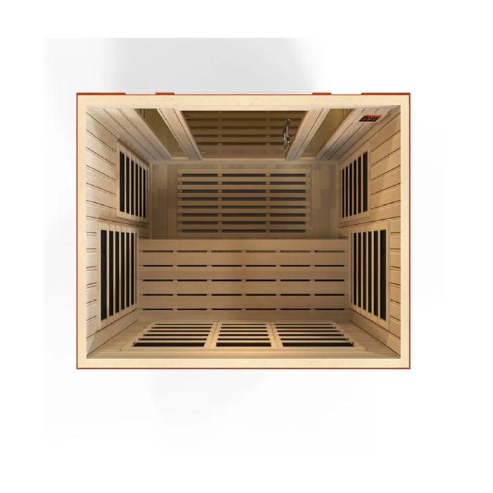 Dynamic Low DYN-6306-02 EMF Far Infrared Sauna, Bellagio Edition