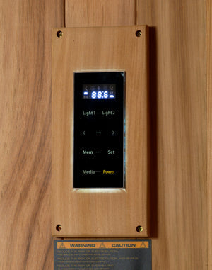 Golden Designs 2025 Updated "Sundsvall Edition" 2 Person Traditional Sauna