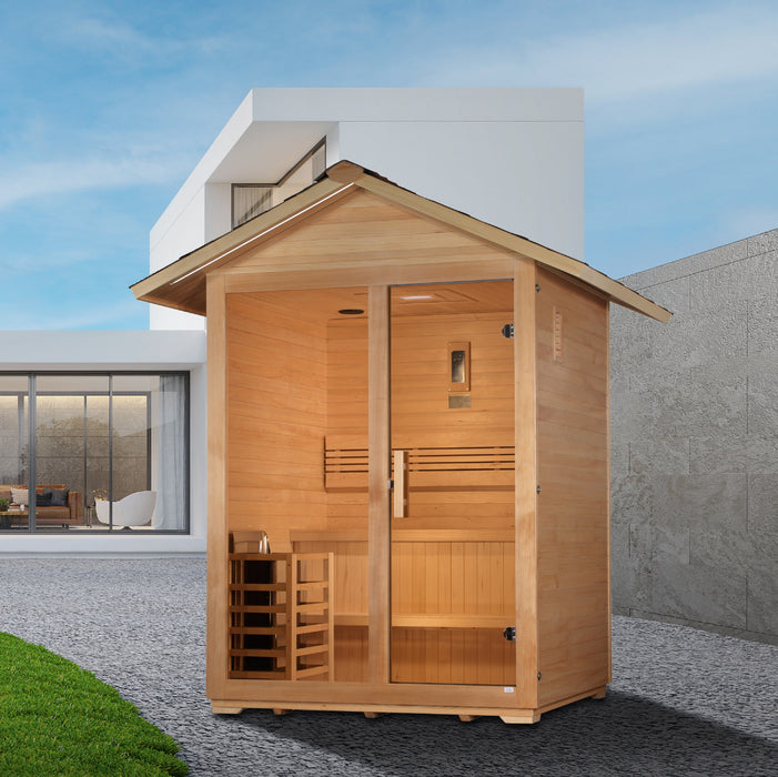 Golden Designs "Arlberg" 3 Person Traditional Outdoor Sauna