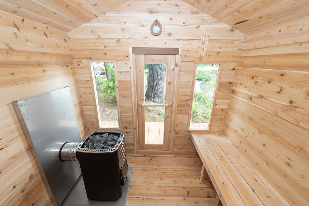 Dundalk LeisureCraft Georgian Cabin Sauna CTC88W Canadian Timber Collection