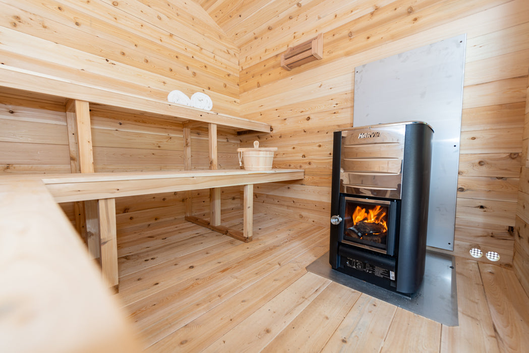 Dundalk LeisureCraft Georgian Cabin Sauna CTC88W Canadian Timber Collection