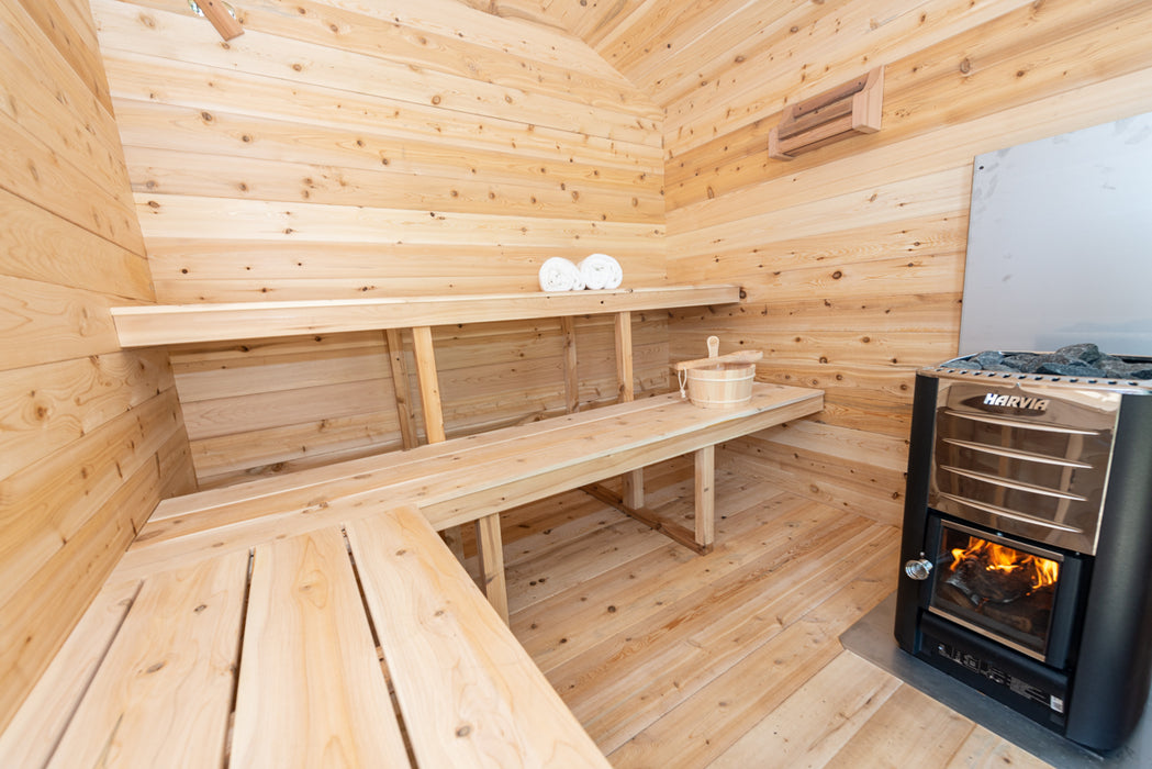 Dundalk LeisureCraft Georgian Cabin Sauna CTC88W Canadian Timber Collection