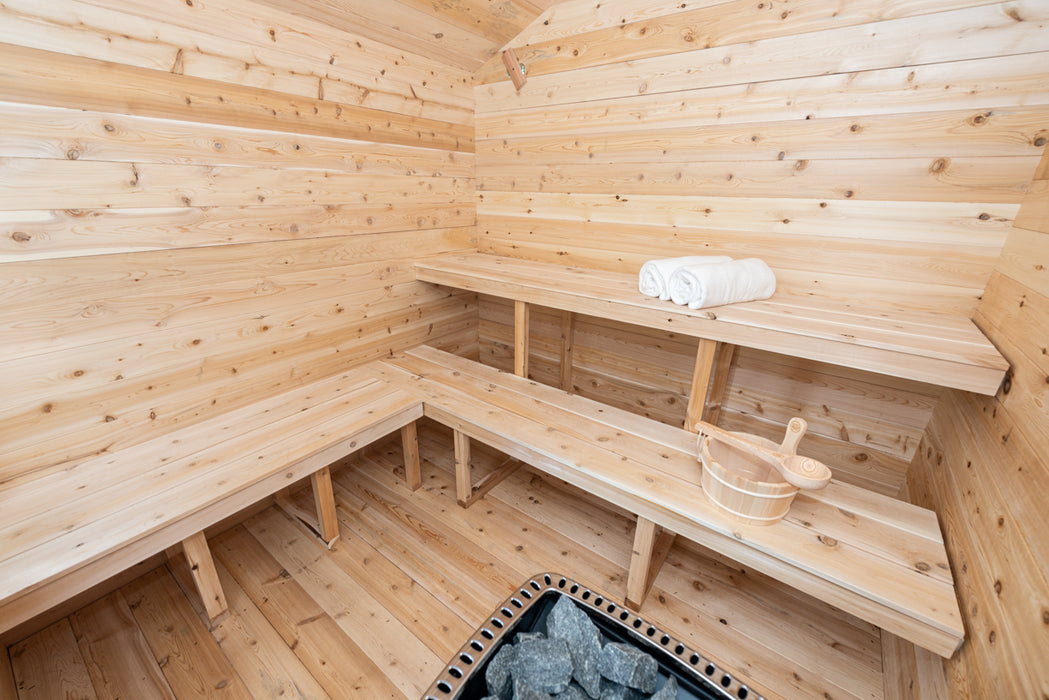 Dundalk LeisureCraft Georgian Cabin Sauna CTC88W Canadian Timber Collection