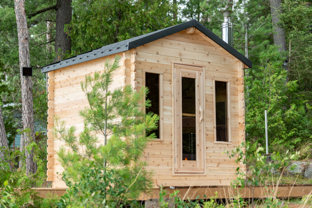 Dundalk LeisureCraft Georgian Cabin Sauna CTC88W Canadian Timber Collection