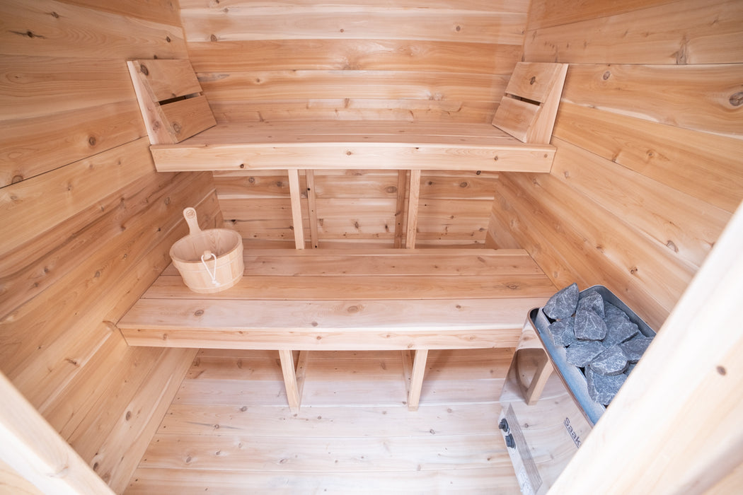 Dundalk LeisureCraft Granby Cabin Sauna CTC66E Canadian Timber Collection