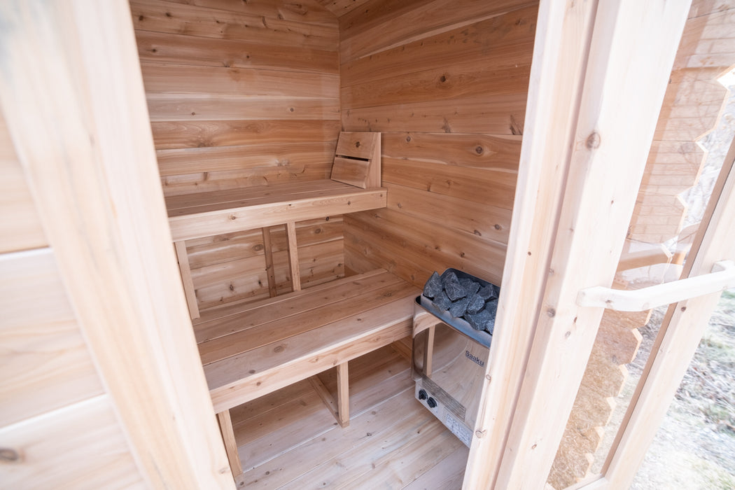 Dundalk LeisureCraft Granby Cabin Sauna CTC66E Canadian Timber Collection