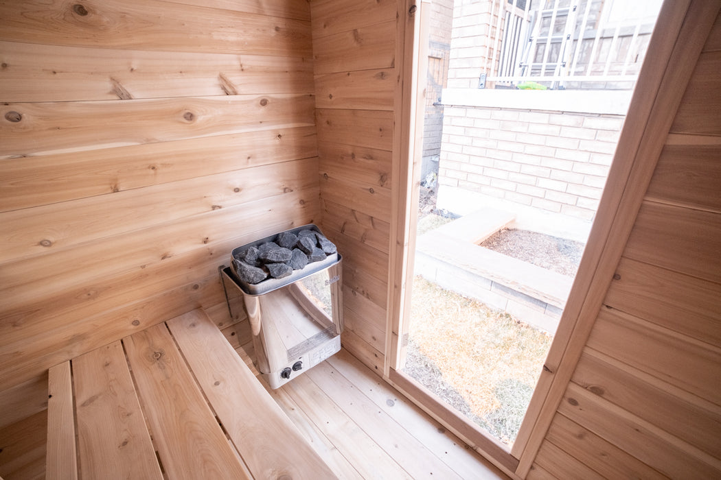 Dundalk LeisureCraft Granby Cabin Sauna CTC66E Canadian Timber Collection