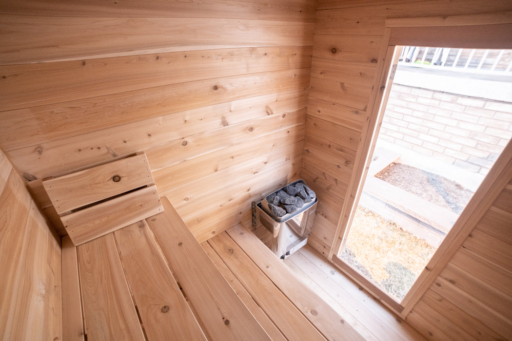 Dundalk LeisureCraft Granby Cabin Sauna CTC66E Canadian Timber Collection