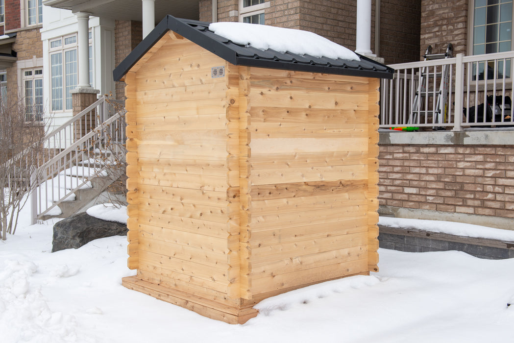 Dundalk LeisureCraft Granby Cabin Sauna CTC66E Canadian Timber Collection