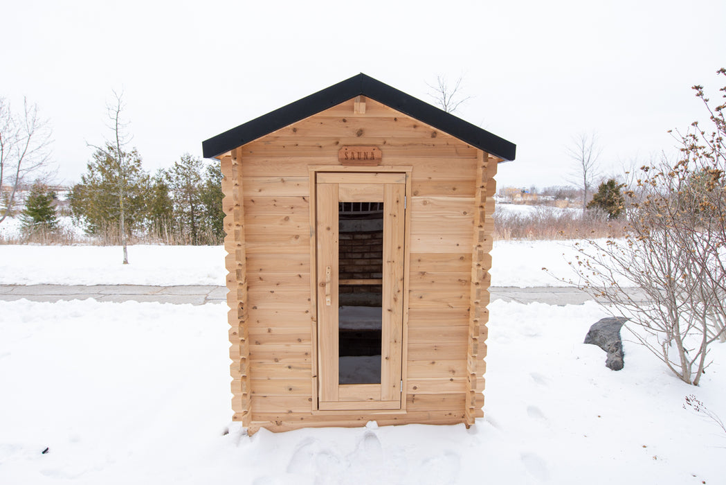 Dundalk LeisureCraft Granby Cabin Sauna CTC66E Canadian Timber Collection