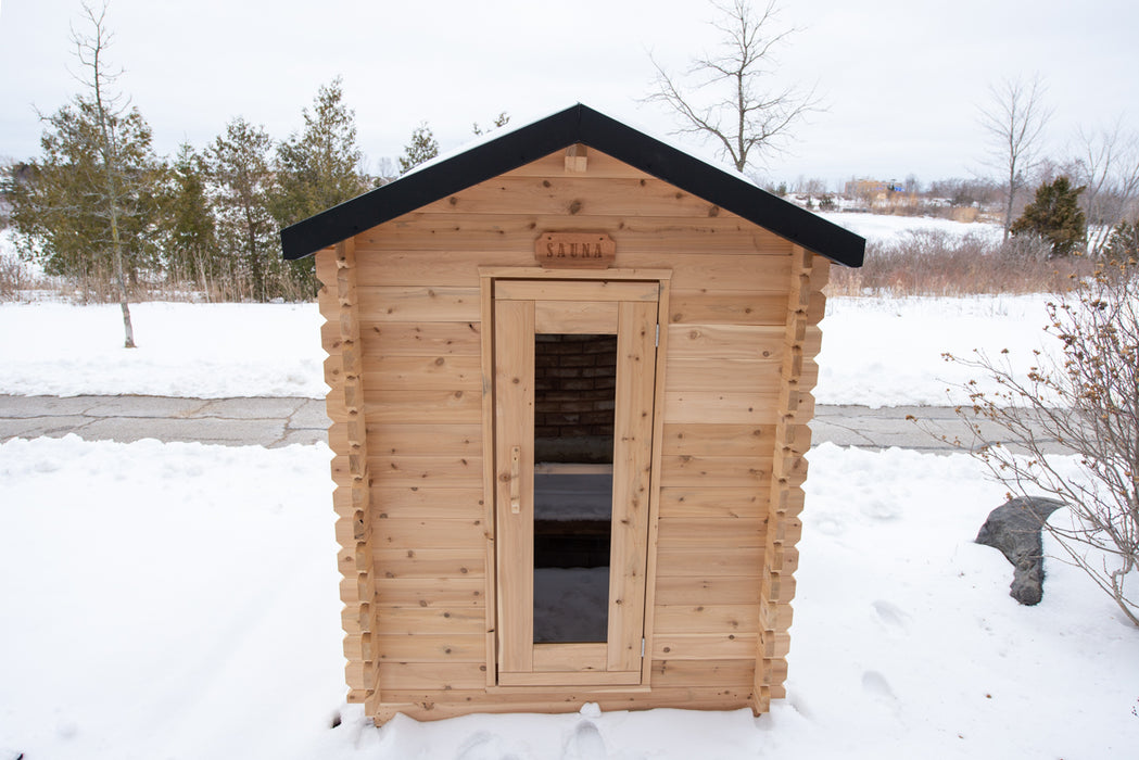 Dundalk LeisureCraft Granby Cabin Sauna CTC66E Canadian Timber Collection