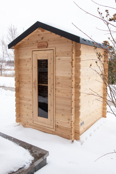 Dundalk LeisureCraft Granby Cabin Sauna CTC66E Canadian Timber Collection