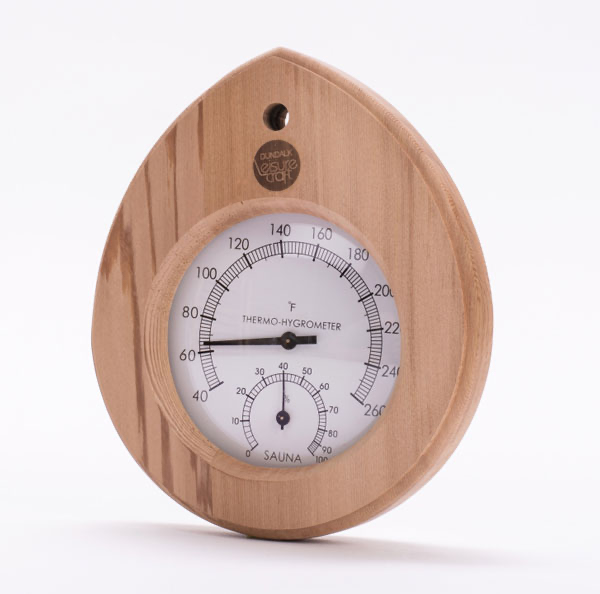 Dundalk LeisureCraft Cedar Sauna Thermometer