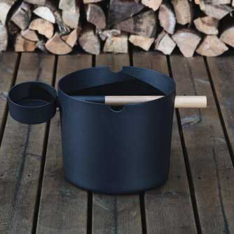 Dundalk LeisureCraft KOLO Bucket & Ladle - Black