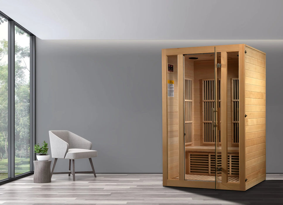 Maxxus Seattle 2-Person Near Zero EMF FAR Infrared Sauna