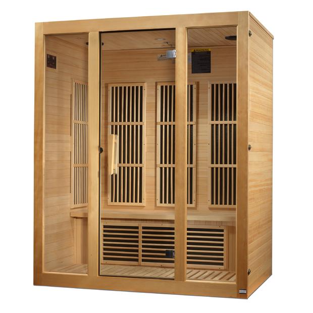 Maxxus Bellevue 3-Person Near Zero EMF FAR Infrared Sauna