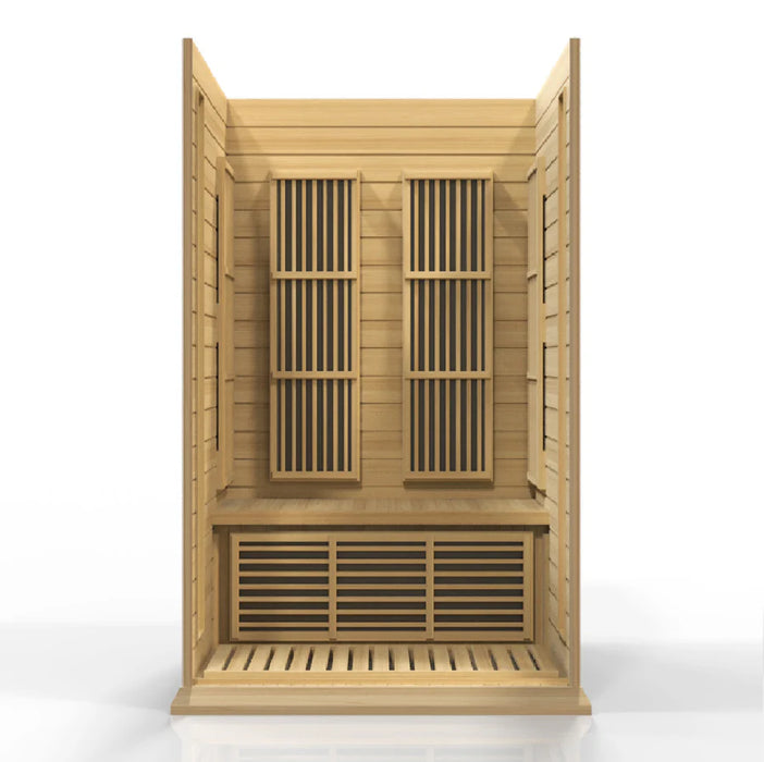 Maxxus Low MX-K206-01 EMF FAR Infrared Sauna Canadian Hemlock