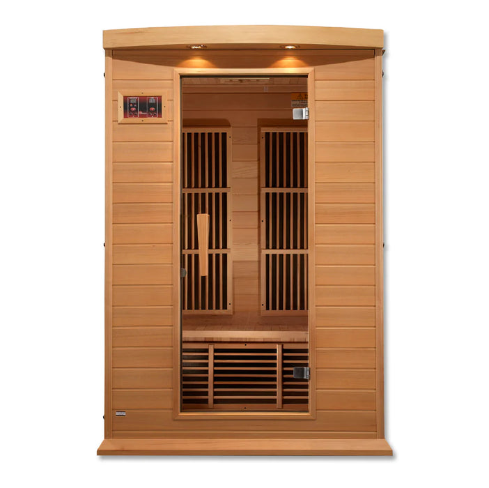 Maxxus Low MX-K206-01 EMF FAR Infrared Sauna Canadian Hemlock