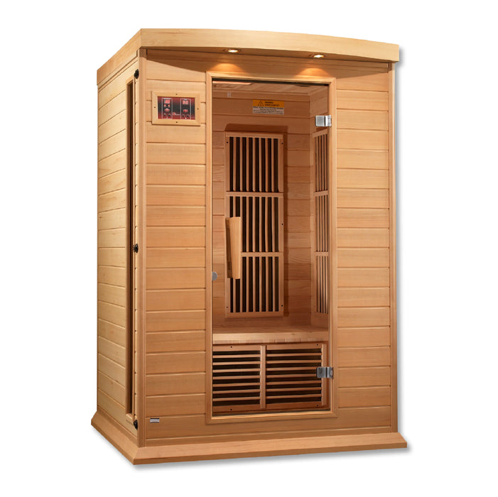 Maxxus Low MX-K206-01 EMF FAR Infrared Sauna Canadian Hemlock