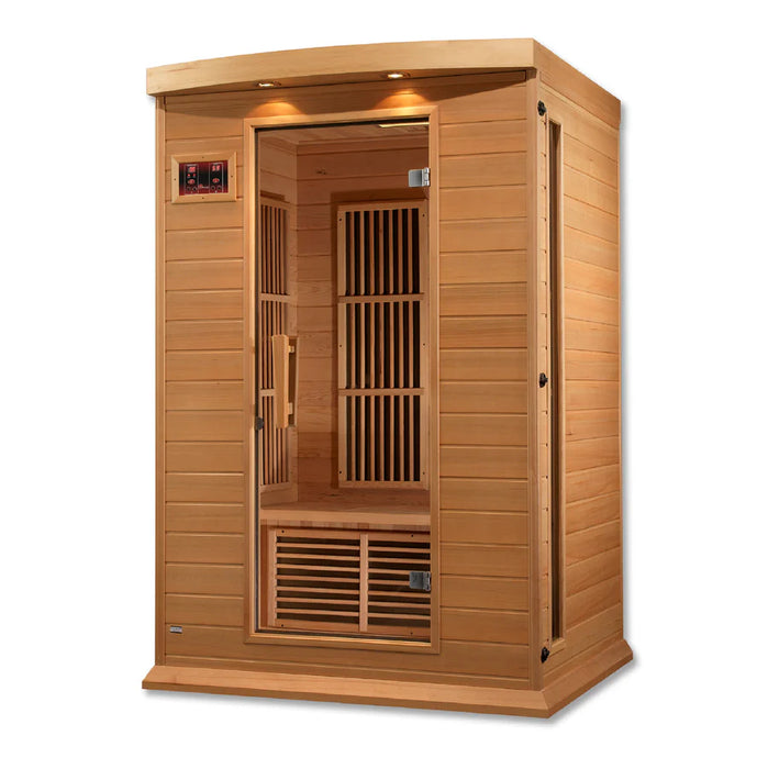 Maxxus Low MX-K206-01 EMF FAR Infrared Sauna Canadian Hemlock