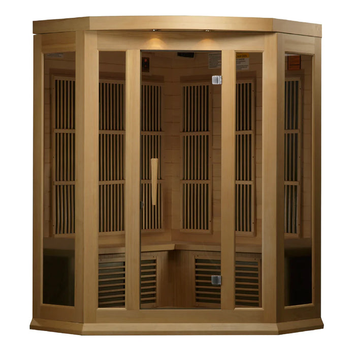 Maxxus Low MX-K356-01 EMF FAR Infrared Sauna Canadian Hemlock