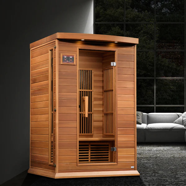 Maxxus 2-Person Near Zero EMF FAR Infrared Sauna