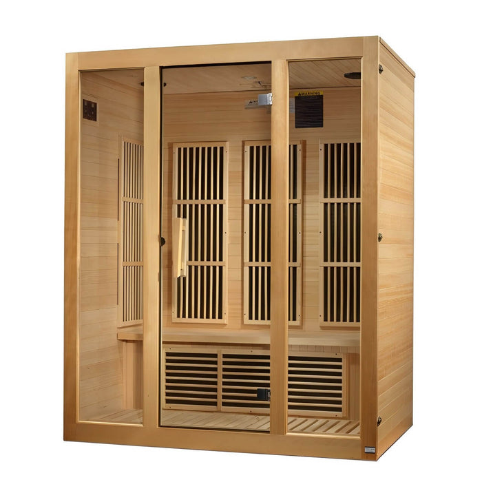 Maxxus Bellevue 3-Person Low EMF FAR Infrared Sauna