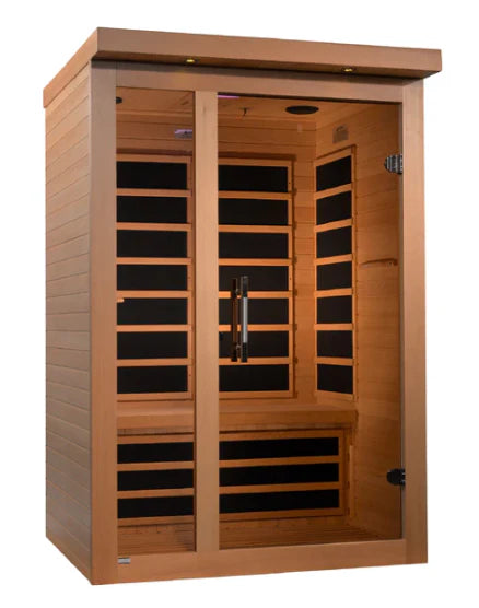 Dynamic Elite Saunas 2-Person Ultra Low EMF FAR Infrared Sauna