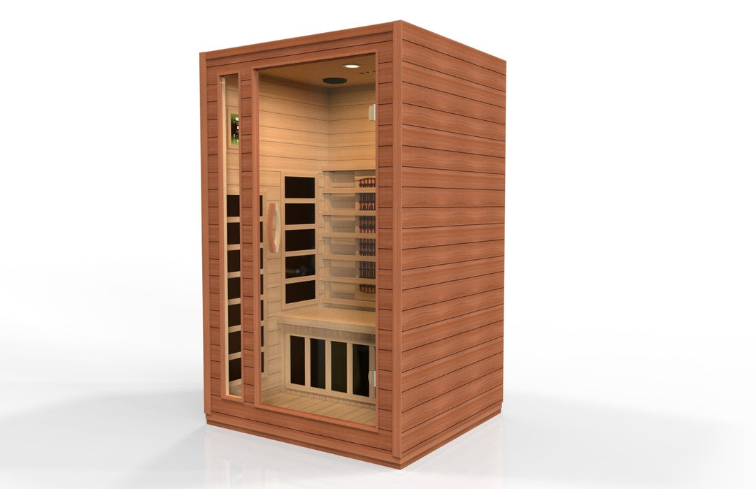 Dynamic Cardoba 2-Person Full Spectrum Near Zero EMF FAR Infrared Sauna