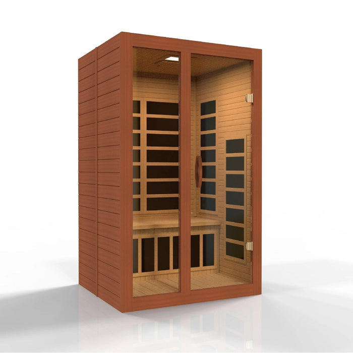 Dynamic Saunas 2-Person Ultra Low EMF FAR Infrared Sauna