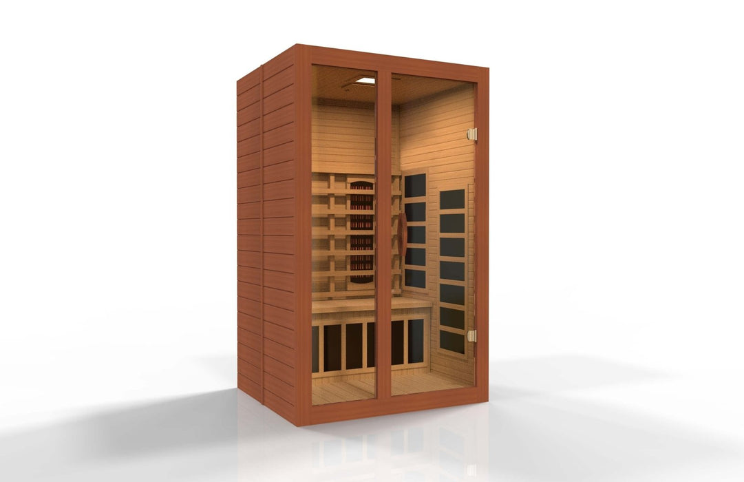 Dynamic Santiago 2-Person Full Spectrum Near Zero EMF FAR Infrared Sauna