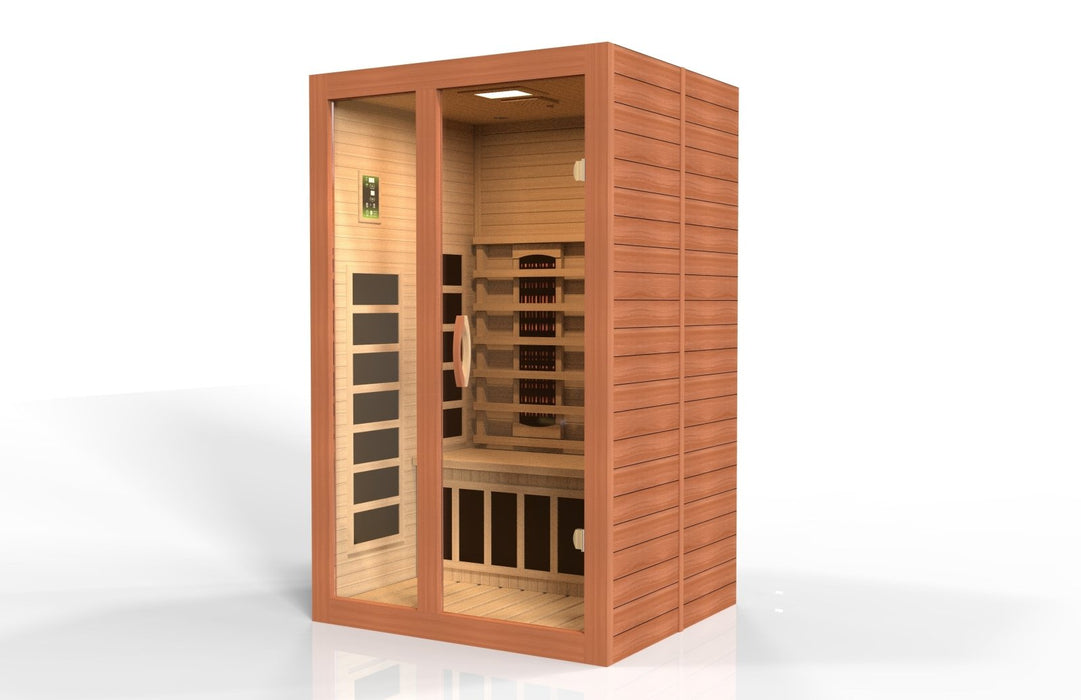 Dynamic Santiago 2-Person Full Spectrum Near Zero EMF FAR Infrared Sauna