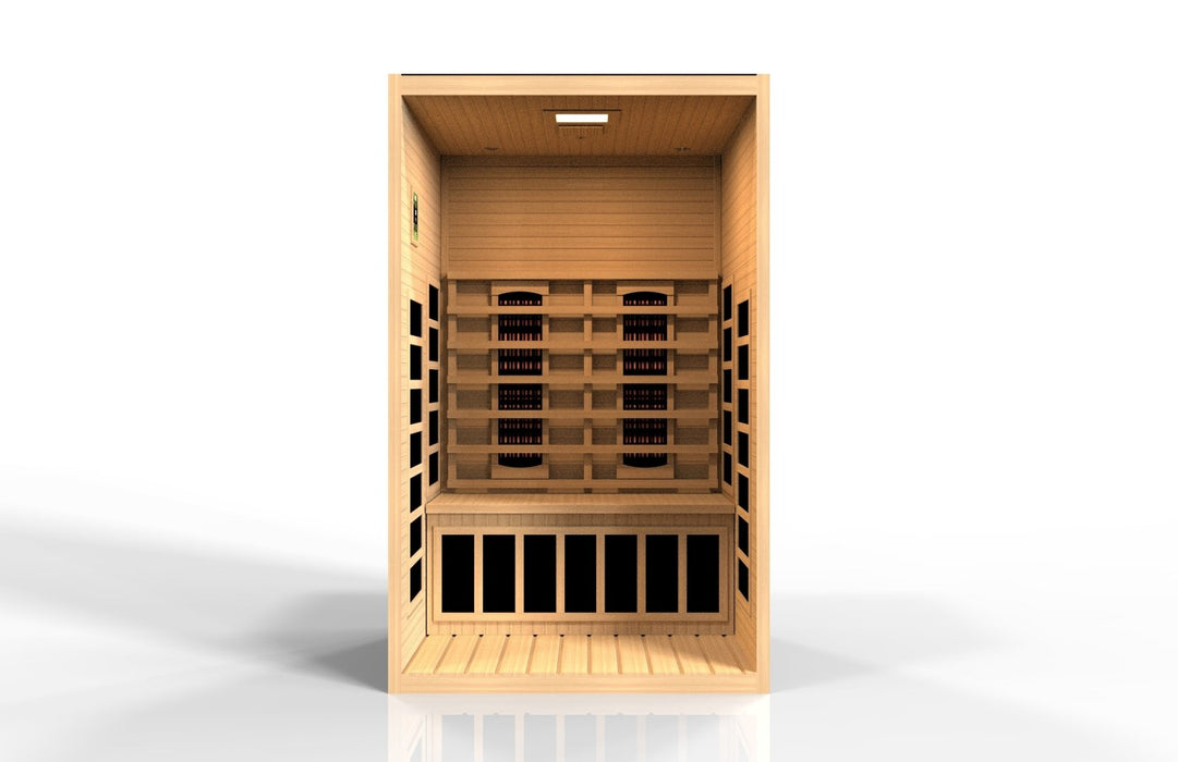 Dynamic Santiago 2-Person Full Spectrum Near Zero EMF FAR Infrared Sauna