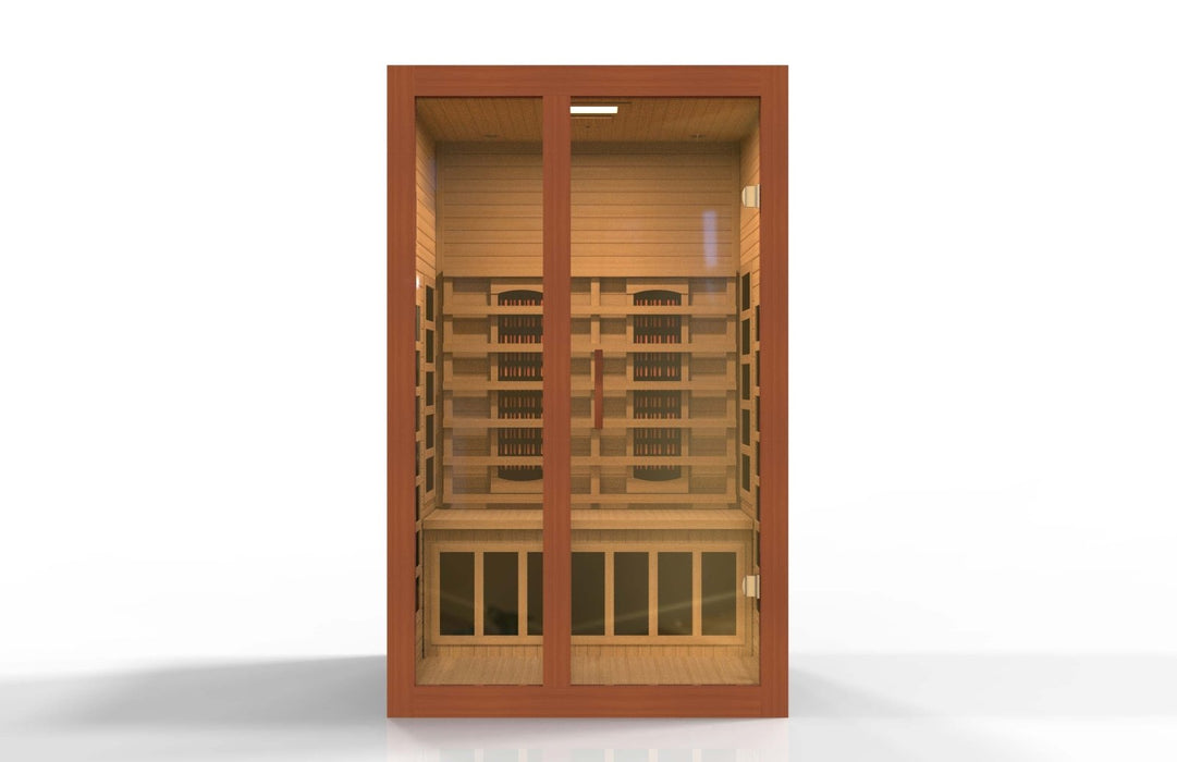 Dynamic Santiago 2-Person Full Spectrum Near Zero EMF FAR Infrared Sauna