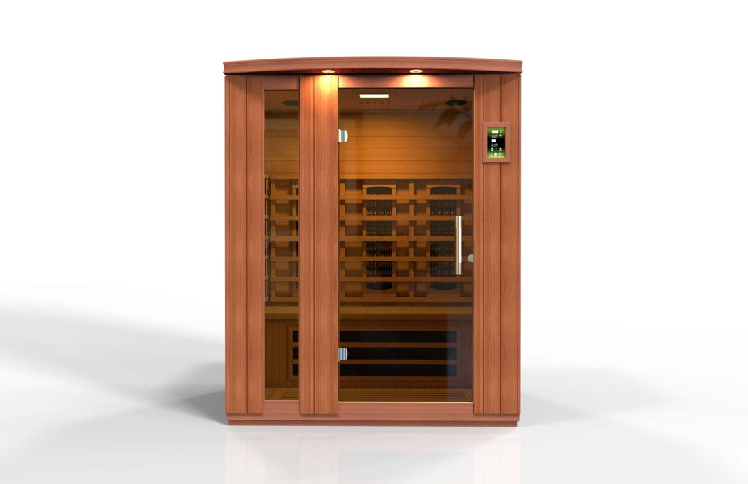 Dynamic Lugano 3-Person Full Spectrum Near Zero EMF FAR Infrared Sauna