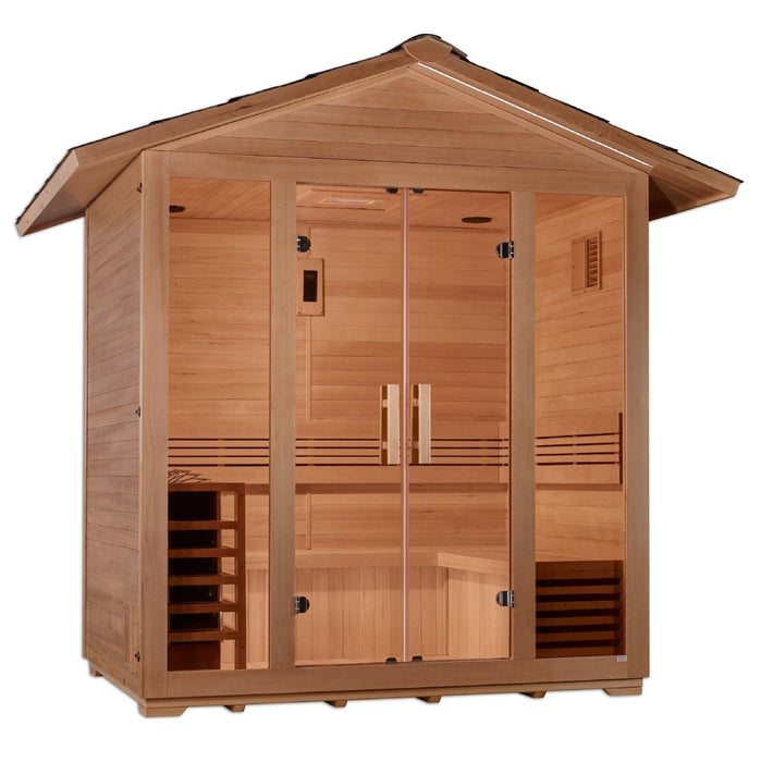 Golden Designs "Arlberg" 3 Person Traditional Outdoor Sauna