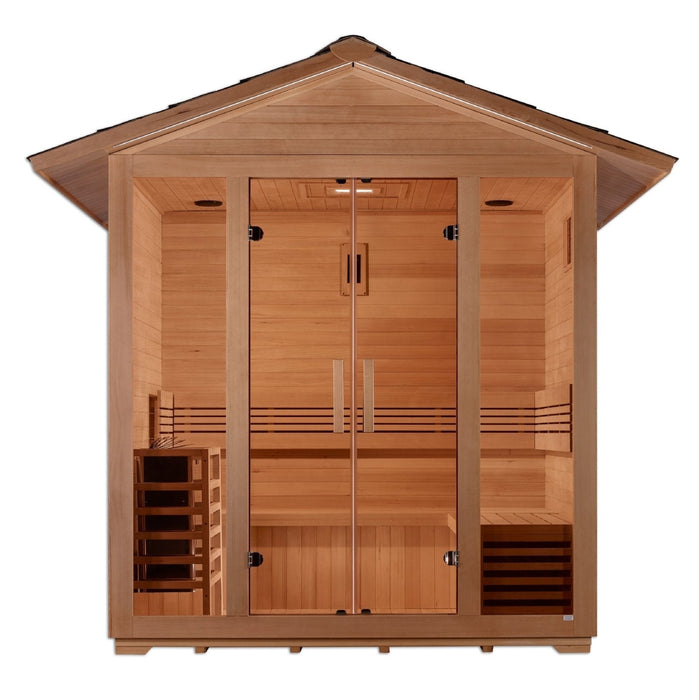 Golden Designs "Arlberg" 3 Person Traditional Outdoor Sauna