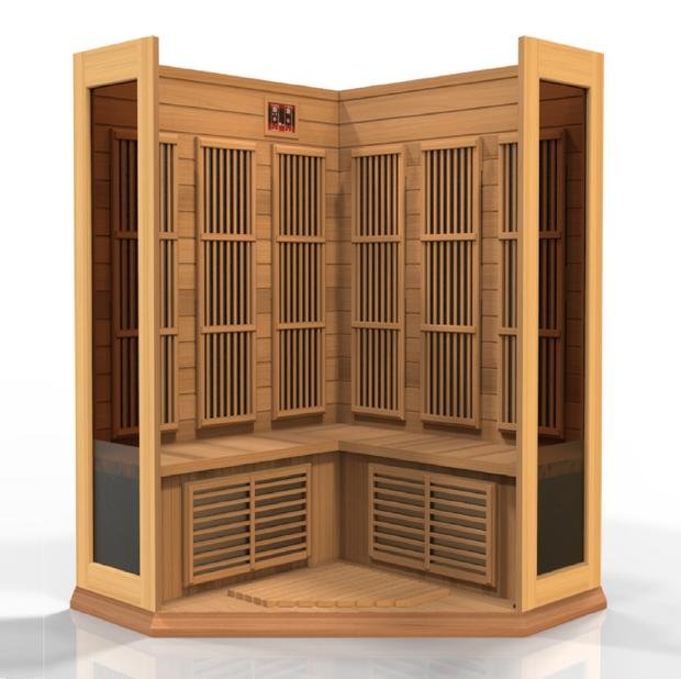 Maxxus 3-Person Near Zero EMF FAR Infrared Sauna