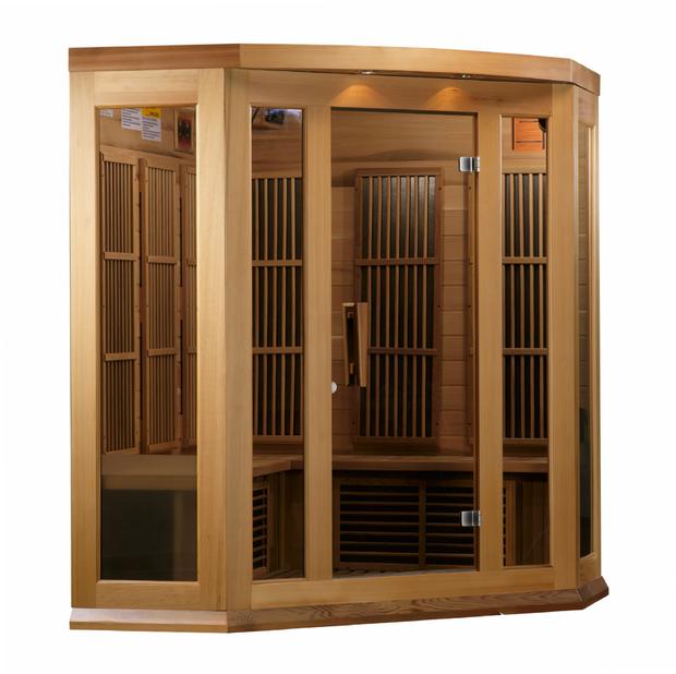 Maxxus 3-Person Near Zero EMF FAR Infrared Sauna