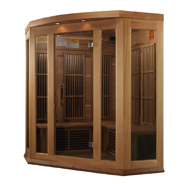 Maxxus 3-Person Near Zero EMF FAR Infrared Sauna