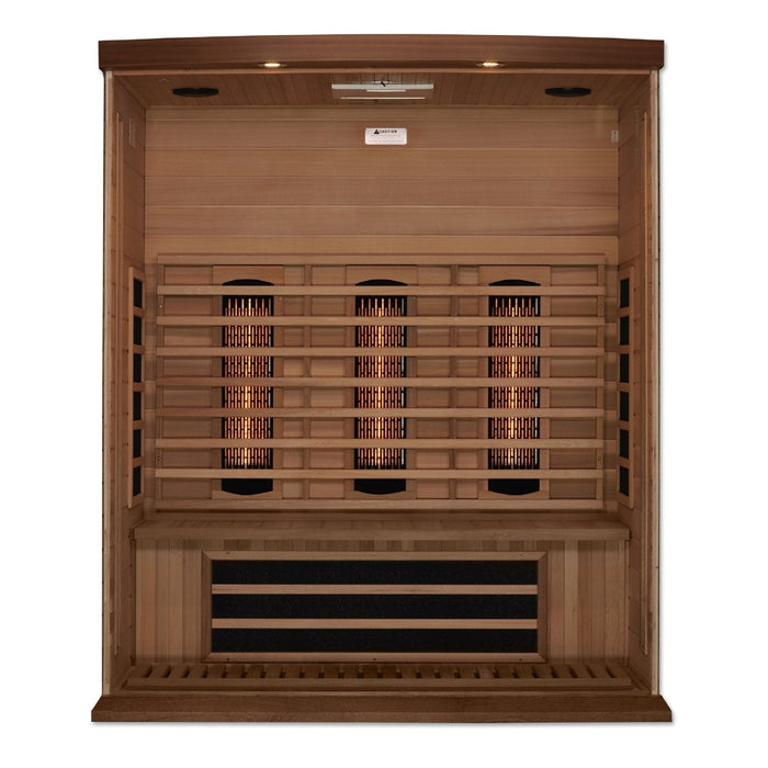 Maxxus 3-Person Full Spectrum Near Zero EMF FAR Infrared Sauna