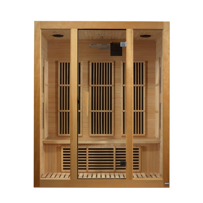 Maxxus Bellevue 3-Person Low EMF FAR Infrared Sauna