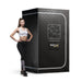 SP-SS0003-1P - SteamSpa SteamSpa Portable 1-Person Home Steam Sauna with Digital Control, Black